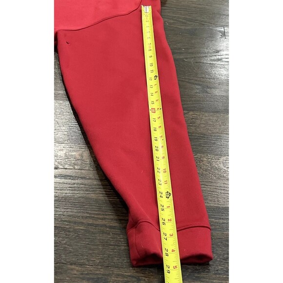 Under Armour Pullover Sweatshirt Mens XL Red Burgundy Loose Fit 1/2 Zip Fleece - Picture 11 of 11